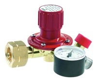 Gce Regler FüR Propanflaschen 5/11/33 Kg Mit Manometer Gasdruck 0,5... F26210006