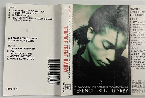 Terrence Trent D’arby Music Cassette Tape 450911 4 CBS Records 1987 Original - Picture 6 of 24