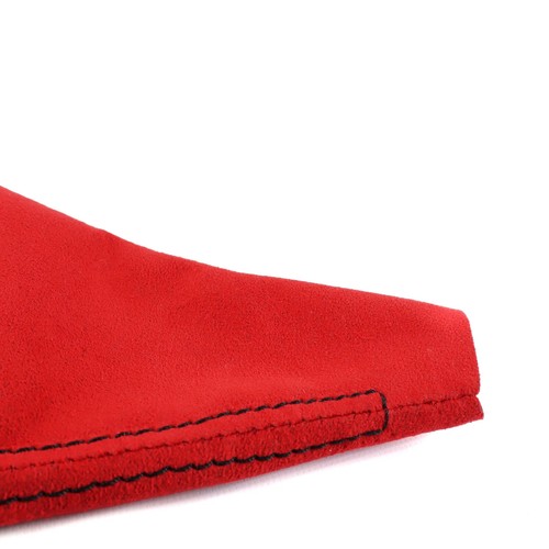 Hybrid Racing Red Alcantara Shift Boot ONLY for Honda Civic & Si Models 13-15 - Picture 2 of 4