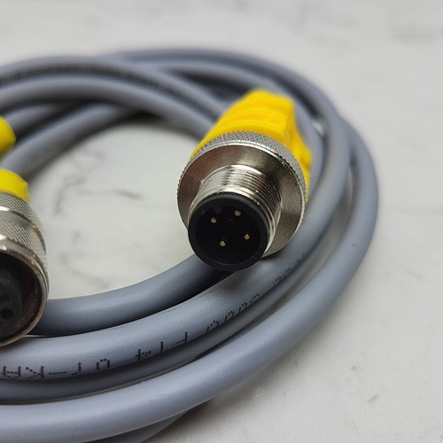 Turck VBRS 4.4-2RK 4T-1/1 Two Branch Daisy Chain Cordset M12 M to M12 1m New - Picture 5 of 10