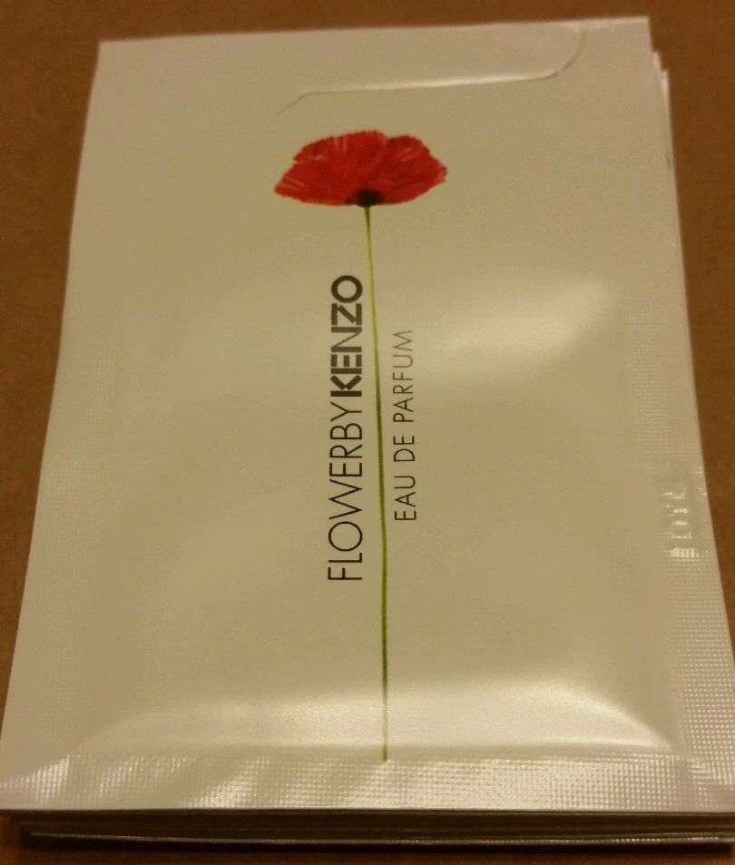 Flower by Kenzo Eau de Perfum sample 10 sachets x 0.7ml total 7