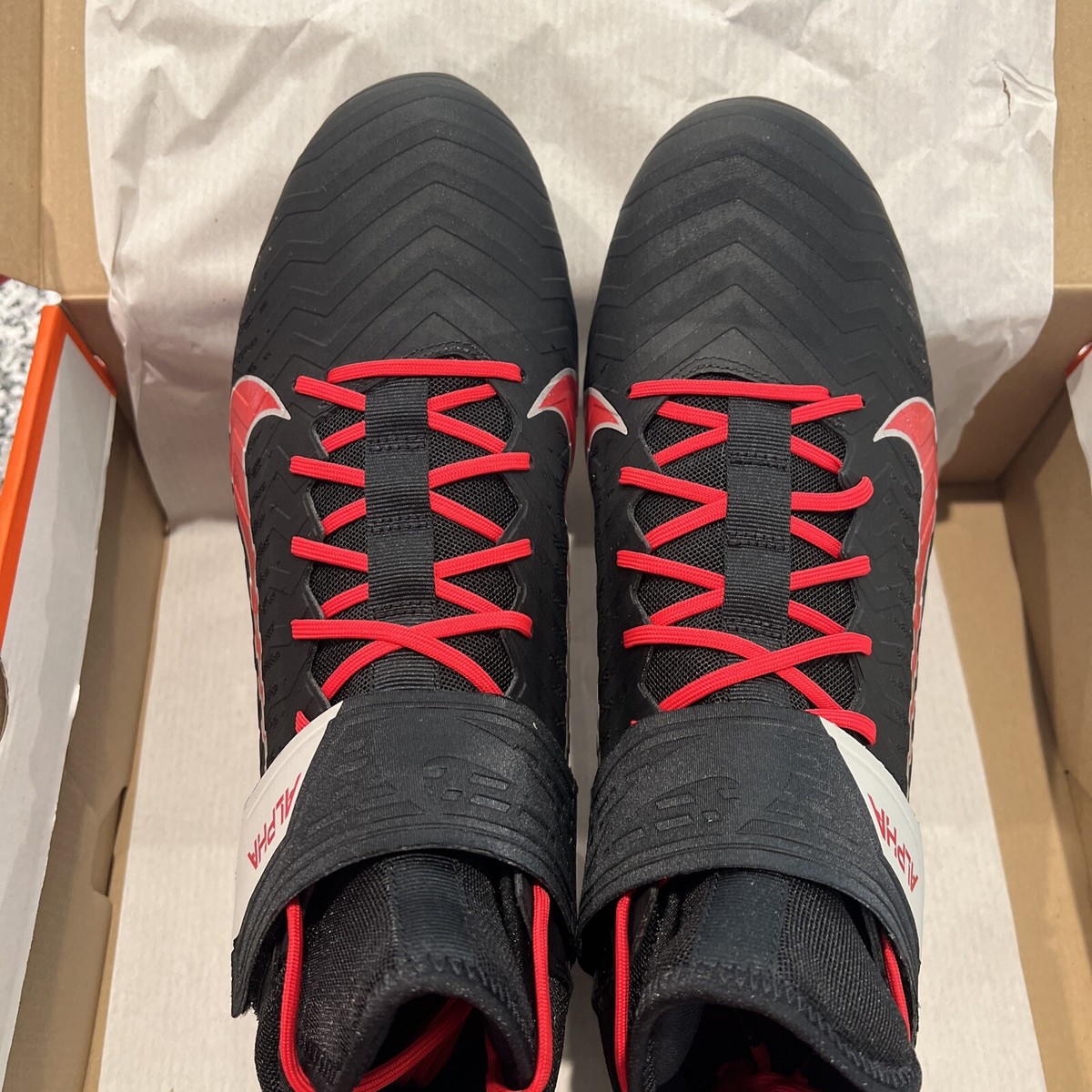 Size 16 Wide Ohio State PE Nike Alpha Menace Pro 2 Mid  display picture 2