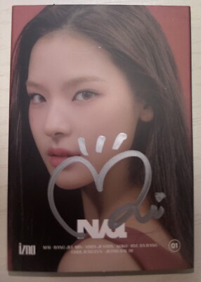 IZNA [N/a] MAI Autographed Signed Album Nemo ver. | eBay