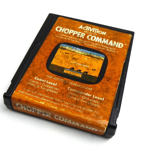 Atari 2600 Spiel -- CHOPPER COMMAND (Activision) -- VCS