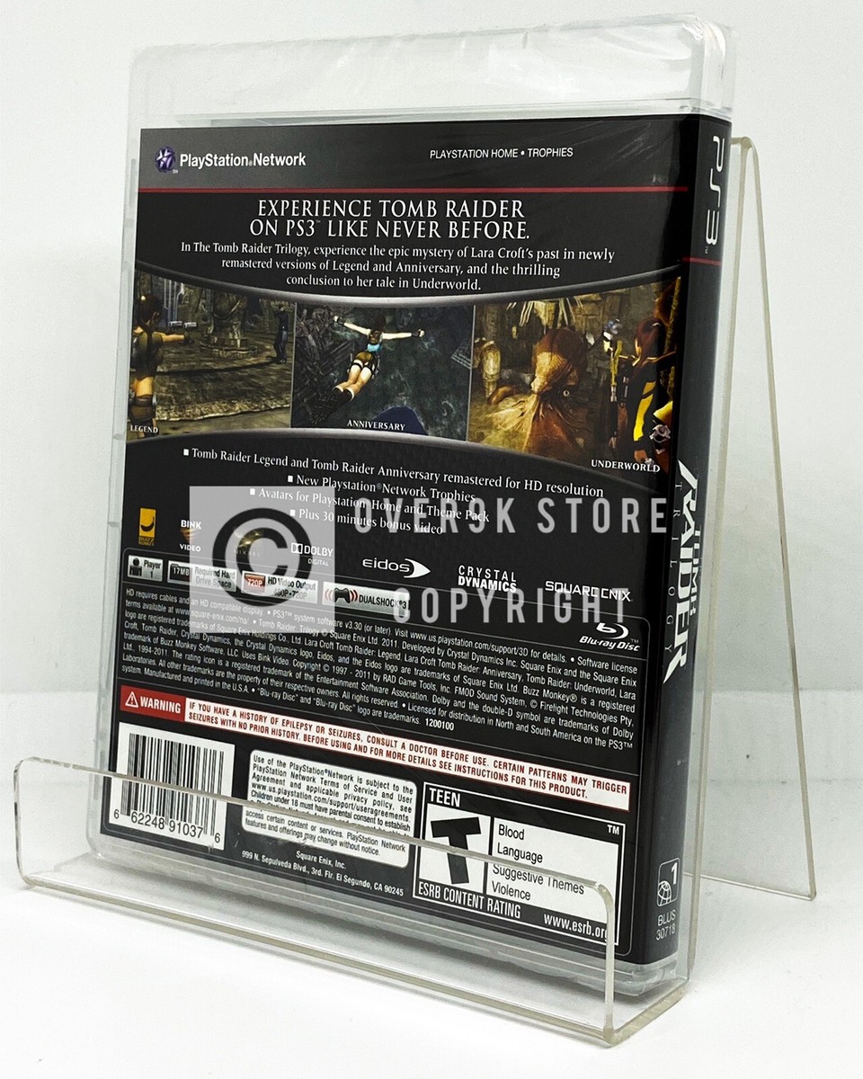 Tomb Raider Trilogy【新品未開封・PS3欧州版】 Amazon.com: Tomb Raider Trilogy : Square Enix LLC: Video Games