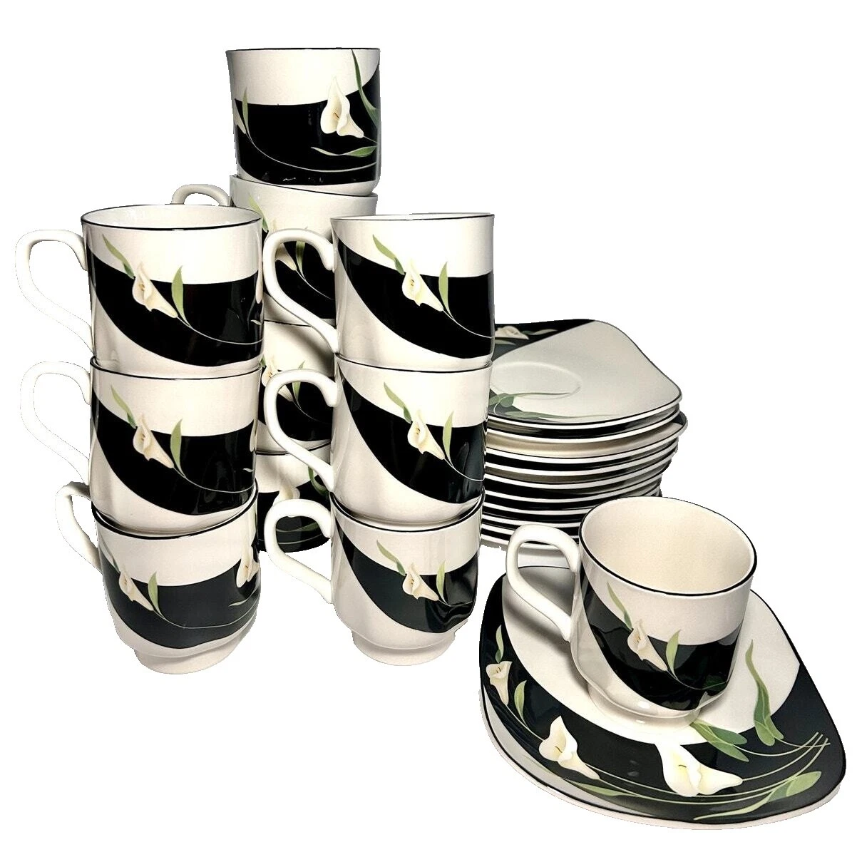 Sango Tea Cups & Saucer Sets