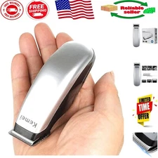 Stylish Rechargeable Mini Clippers - Perfect for Haircuts & Beard Grooming