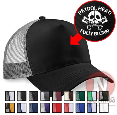 Naughtees Trucker Cap Petrolhead Lkw Motor Racing 4WD Offroad Baseballmütze