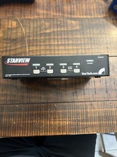 STARTECH STARVIEW SV431H 4 PORT KEYBOARD MOUSE MONITOR SHARING SWITCH