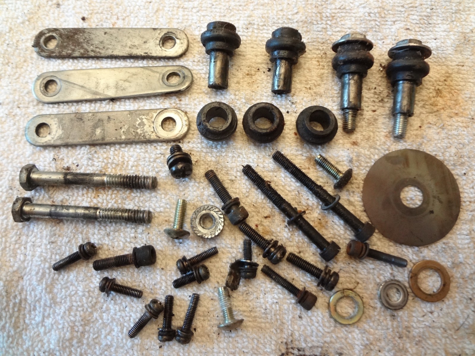Little Wonder Hedge Trimmer Model 2224D Assorted Hardware Lot 