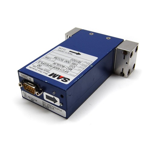 Hitachi/SAM Fantas MC-4UGLW 9-Pin MFC Mass Flow Controller (CO|100/300cc) W-Seal - Picture 2 of 6