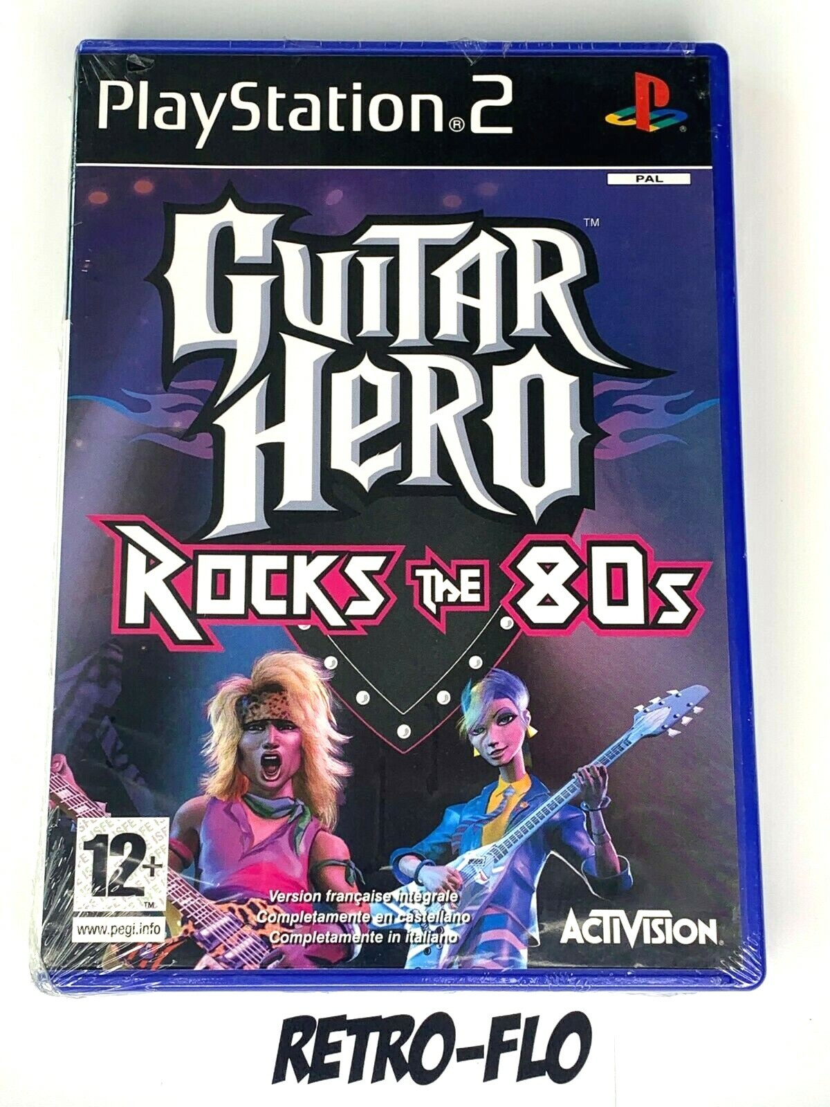 Guitar Hero: Rocks the 80s - Jeu PS2 Sony Playstation 2 - NEUF - PAL - Rare