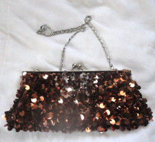 Lovely Vintage Sequined Purse/ Handbag