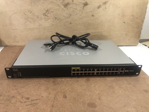 Cisco SG350X-24MP 24-Port Gigabit PoE Stackable Managed Switch SG350X-24MP-K9 V3 - Picture 11 of 24