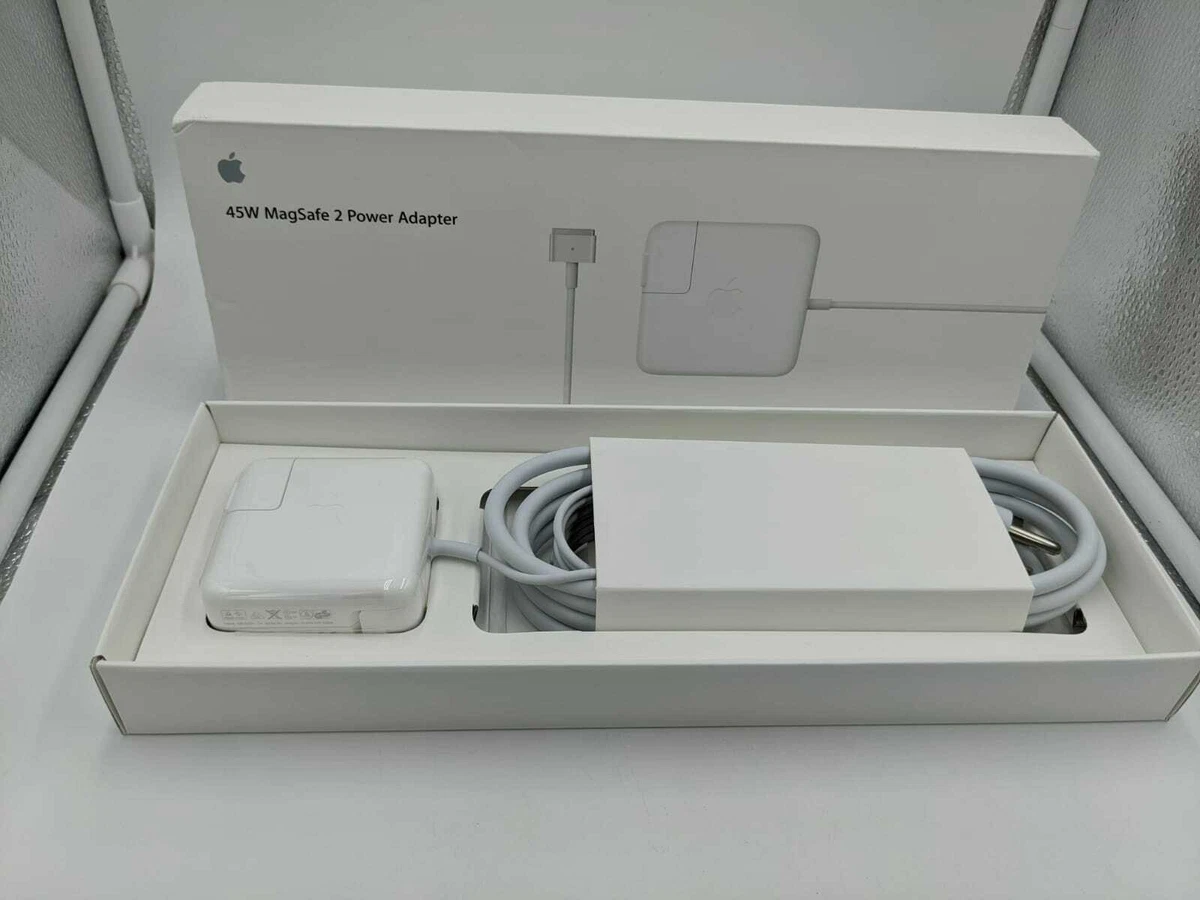 100% Genuine APPLE MacBook Air Magsafe 2 45W Power Adapter Charger 