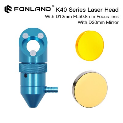 CO2 Laser Head for K40 Series with Focus Lens Laser Engraver Cutter Machine
