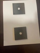 3" x 3" Square Steel Washer 1/2" bolt (10 washers)