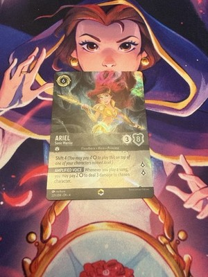 Ariel Sonic Warrior (Enchanted) 220/204 Ursula's Return Holo
