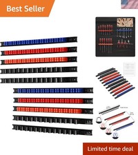 All-in-One 10-Piece Plastic Wall Tool Holder - Screwdrivers & Wrenches Organizer