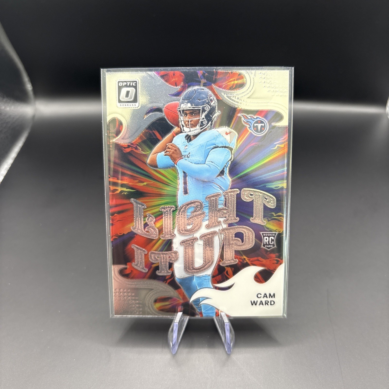 2025 Panini Optic- Cam Ward Light It Up RC #1