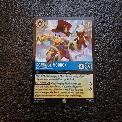 Dagobert Duck Reformierter Ebenezer - 152/204 - Winterspell - Legendär - Lorcana