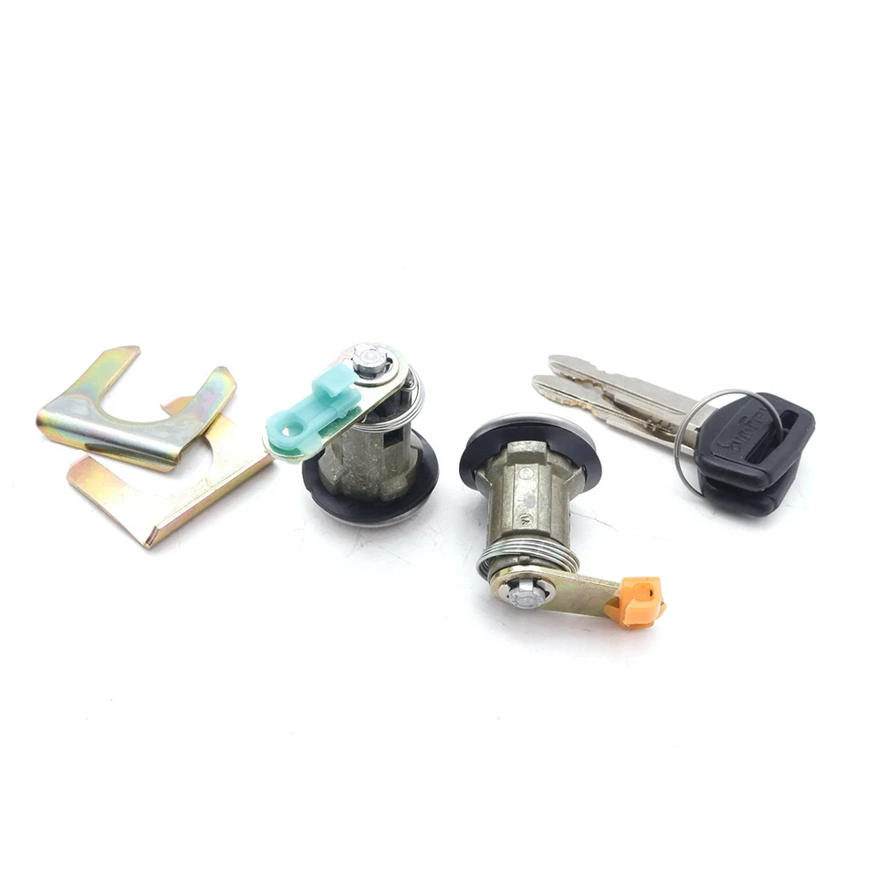 Par de clips de retención y bloqueo de puerta Fit 1978-1982 Toyota Tercel Corsa AL10 AL11 AL12 Foto 3 de 4