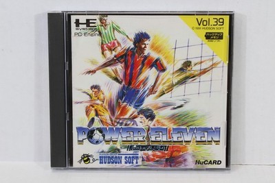 Power Eleven Soccer CIB PC Engine HuCard TurboGrafx-16 TG16 JP Japan US Seller