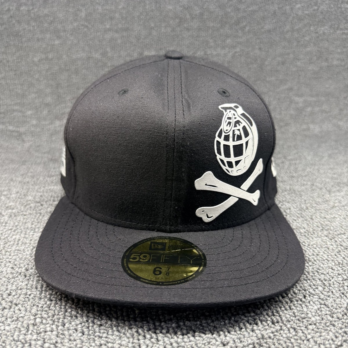 New Era Trainer Spotter 59FIFTY Fitted Black 6 7/8 Streetwear Hat