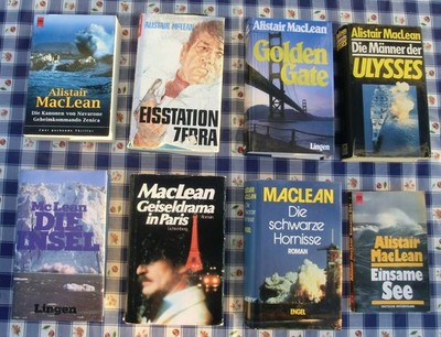 Alistair Mac Lean 8 Bücher guter Zustand