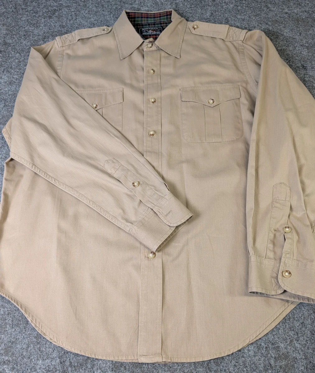 american living dress shirts American Living Green Dress Shirts for Men for sale