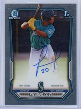 2026 Bowman Chrome Prospect Autographs Ricardo Cova 1ST ROOKIE AUTO MARINERS
