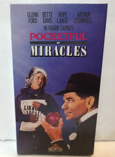 Pocketful of Miracles (Glenn Ford, Bette Davis, Hope Lang) VHS tape (NEW!)