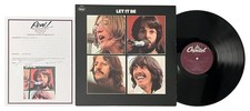 PAUL MCCARTNEY Signed THE BEATLES LET IT BE Vinyl Record ROGER EPPERSON COA