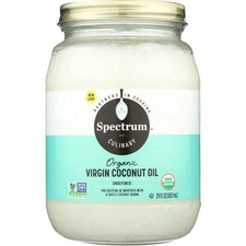 Spectrum Naturals Huile de Noix de Coco Vierge Bio, Lot de 6 x 29 oz