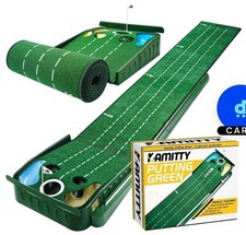 Kamitty Putting Green 8ft Porus Design Premium Turf Automatic Ball Return