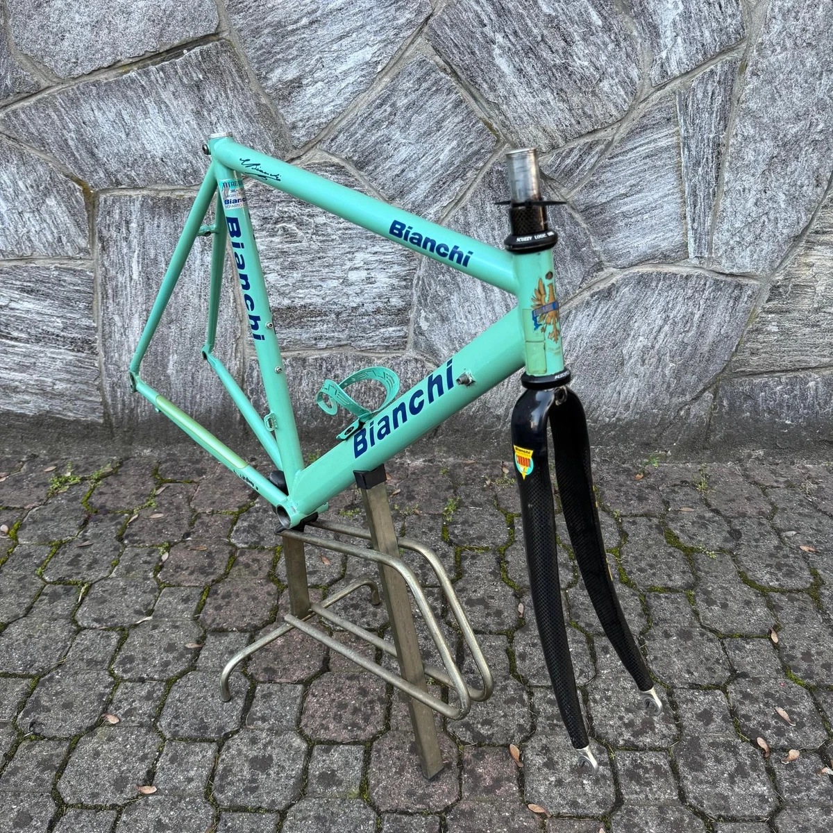 Cadre De Vélo Type Bianchi 40794 (LB237) - Occasion (à Vérifier)