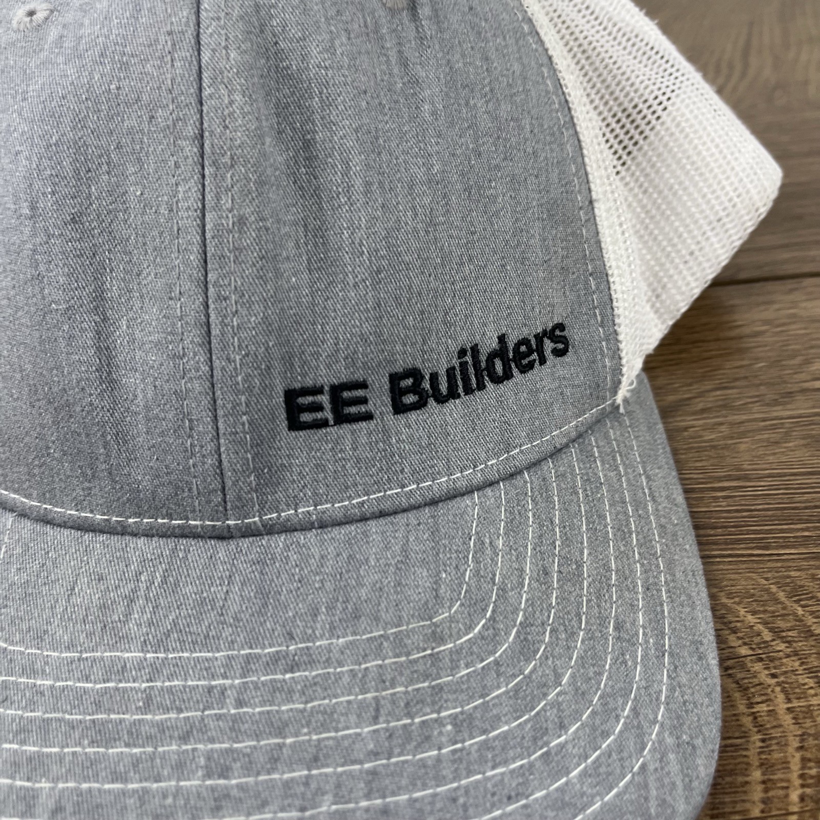 EE Builders Snapback Hat Gray Adjustable Hat Adul… - image 6
