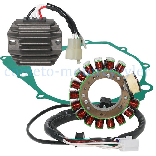 Stator+Regulator+Gasket for Yamaha YFM400FW Kodiak 400 4WD 1999 5EH-85510-00 - Picture 5 of 8