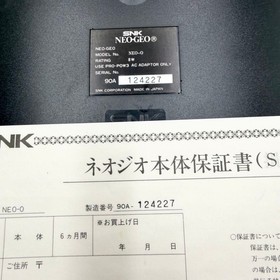 SNK NEOGEO AES Console System &ndash; Tested Working &ndash; Original Japan Model &ndash; Used