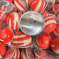 Nespresso Vertuo Limited Edition WHITE CHOCOLATE STRAWBERRY 7.77oz 50 LOOSE Pods