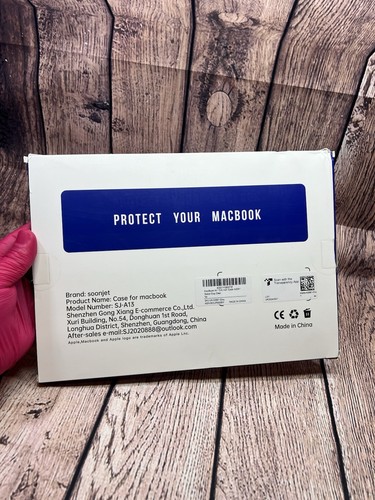 Protective Hard Shell Cover For MacBook Air 13.6 inch M3 A3113 2024 - M2 A2681 - Afbeelding 12 van 18