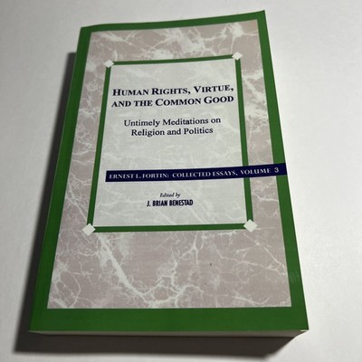 Human Rights, Virtue and the Common Good : Untimely Meditations on Religion  VG