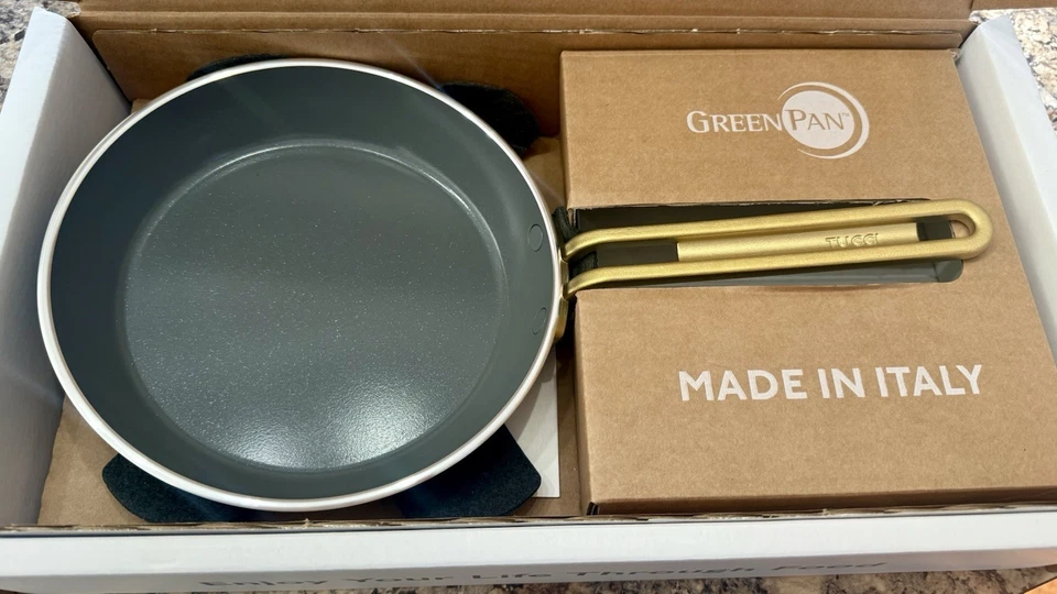 Stanley TUCCI Colección Green Pan 8" Nuevo Auténtico Williams-Sonoma - Imagen 2 de 4