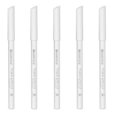 essence kajal pencil, Nr. 04 white, weiss, 1 g (5er Pack), 04 white