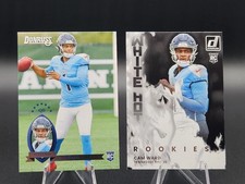 2025 Donruss Cam Ward Retro RC & Donruss White Hot Rookies Titans