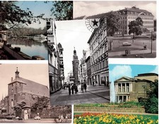 10 verschiedene Ak Halle, Saale,  kleiner Posten ab etwa 1962 (26z3)