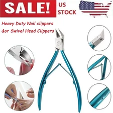 Toenail Clippers for Thick Ingrown Toe Nails Heavy Duty Precision Nail Scissor