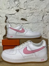 Nike Air Force 1 Low ‘Pink Gum’ Men’s Size 9.5 Pre-owned Sneakers DM0576-101