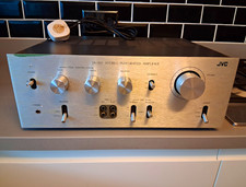 JVC JA-S11 Stereo Integrated Amplifier 2-Ch Class AB 300W Phono 1970s Retro