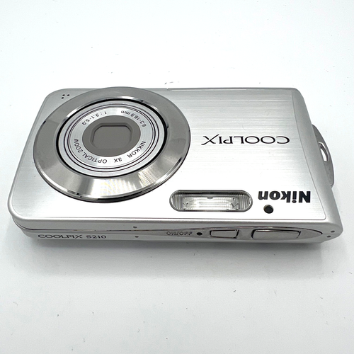 Nikon COOLPIX S210 Silver Digital Camera From Japan Tested -1 Day Handling - Picture 5 of 17